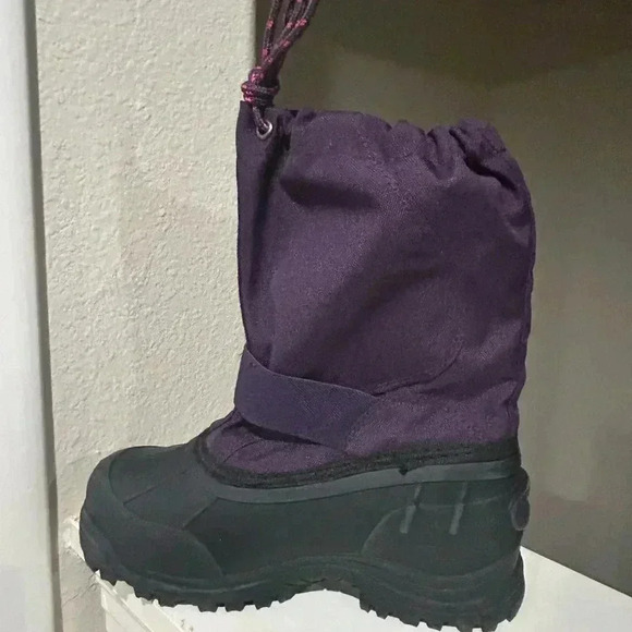 Arctic Cat Purple Snow Boots Youth Size 1 - Picture 3 of 10